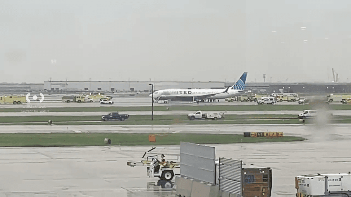 United Flight Aborts Takeoff at O'Hare After Tire Blows, Passengers Bused Off Runway