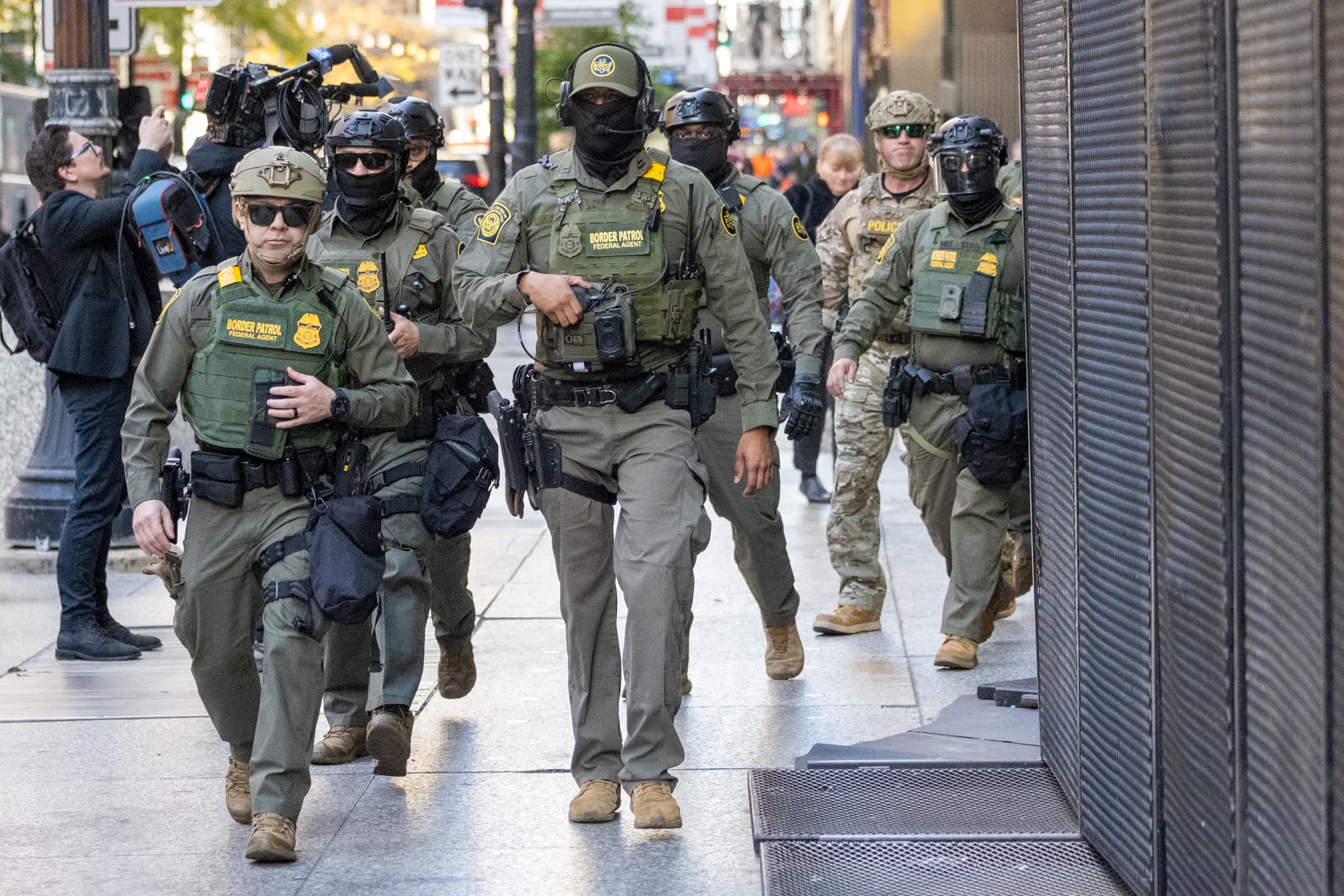 Five Sue Border Patrol Agents Over Tear Gas Attacks, Wrongful Detentions During Midway Blitz