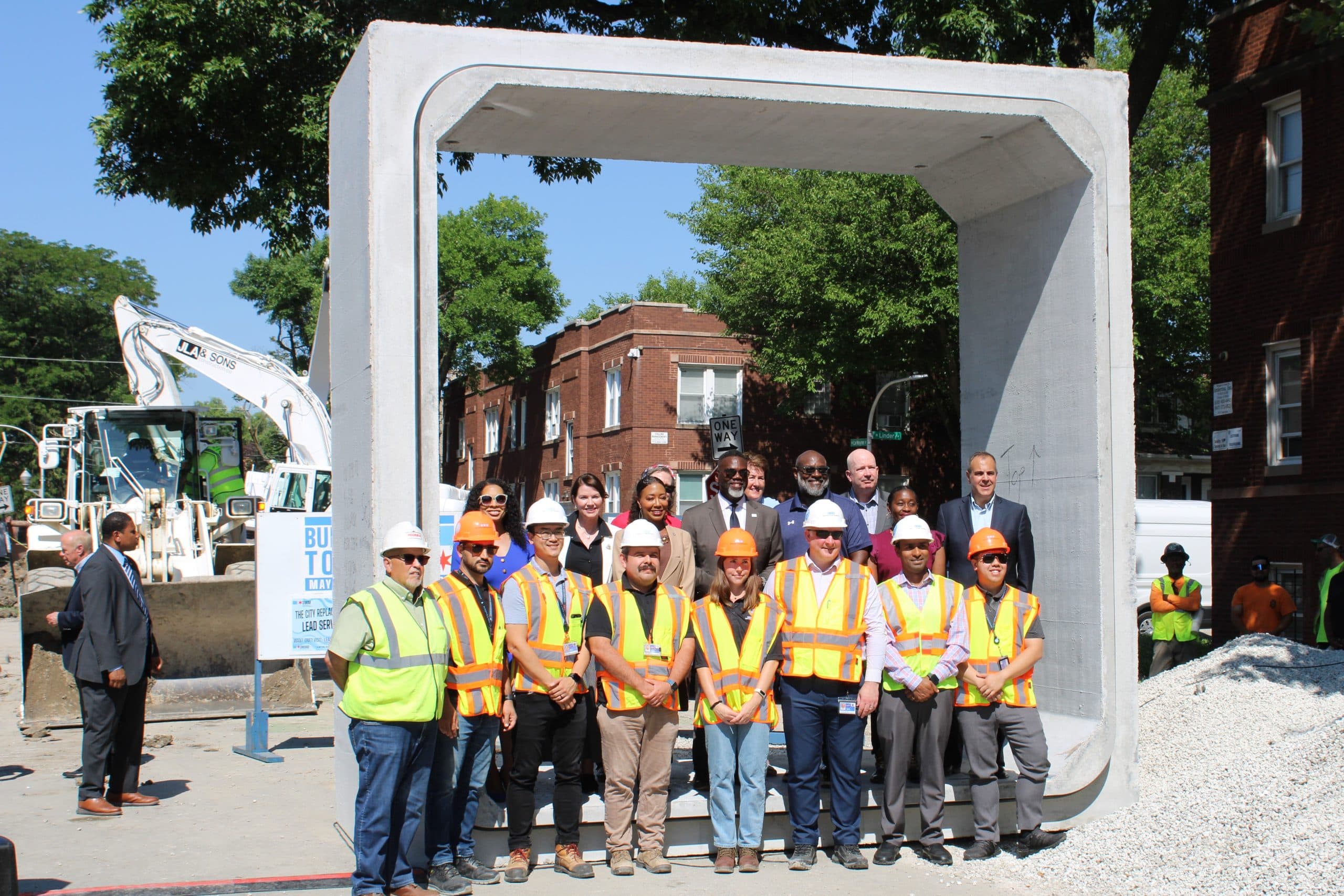 City Unveils Underground Stormwater Tanks on West Side After Reservoirs Nearly Maxed Out