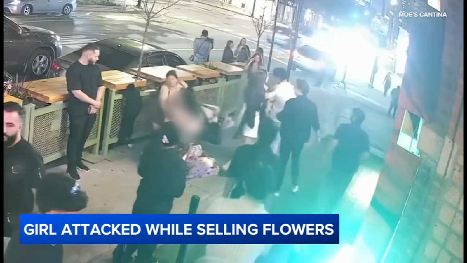 Young Flower Vendor Slammed to Ground Outside River North Bars, Sparking Calls for Better Protection