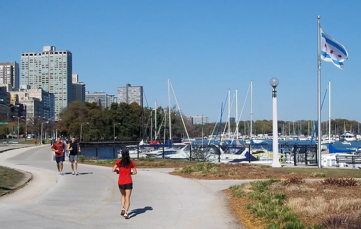 Chicago Park District starts repairs on 18-mile Lakefront Trail, moving north from 63rd Street