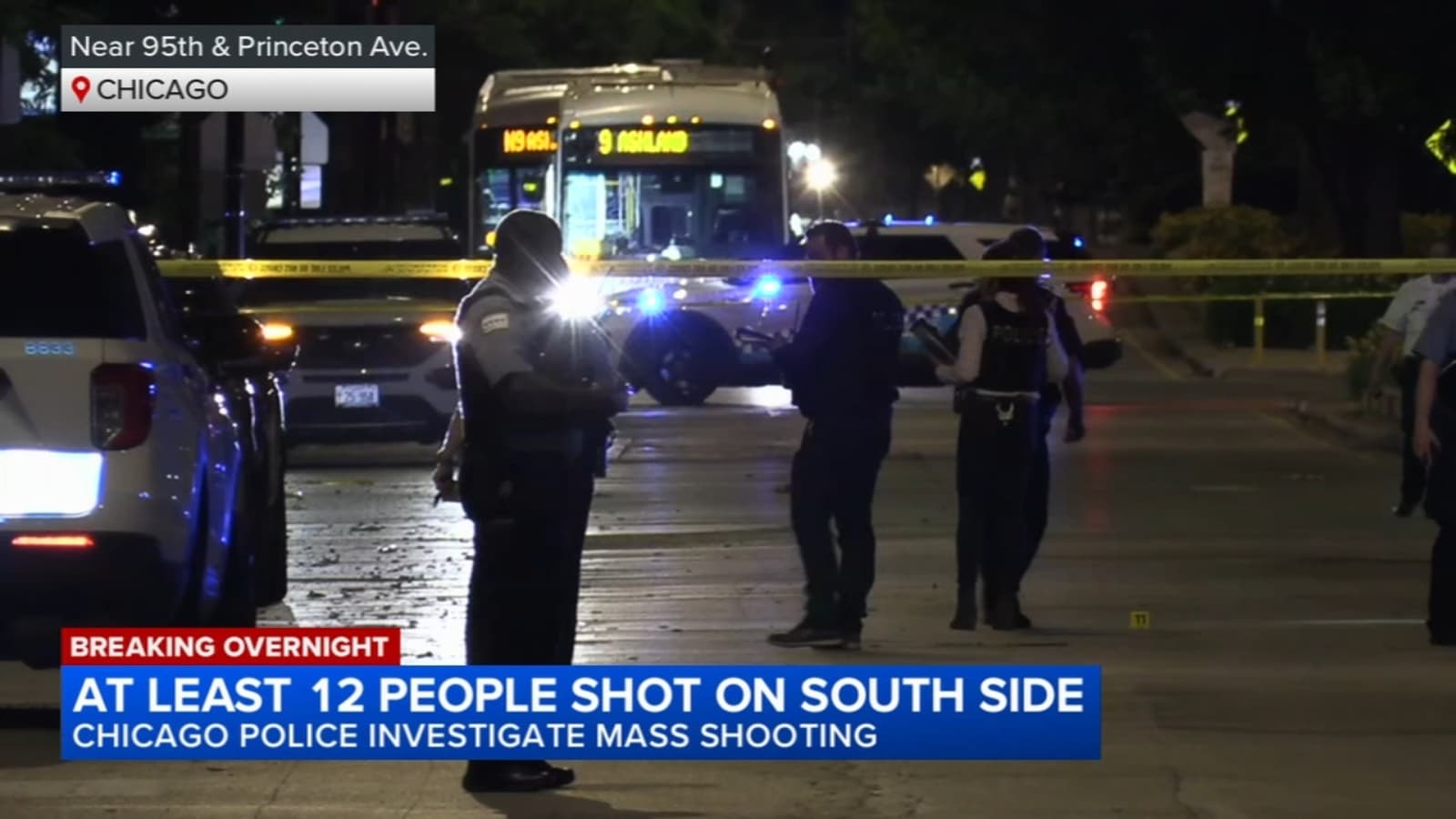 Mass Drive-By Shooting in Princeton Park Wounds 12, Including Teen and Man in Critical Condition