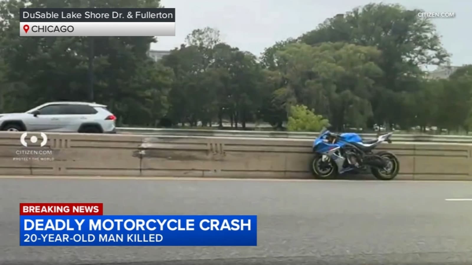 Motorcyclist Killed After Losing Control on Lake Shore Drive in Lincoln Park